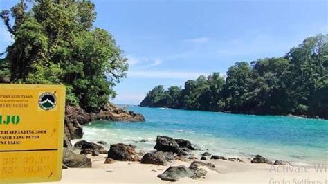 Berlama Lama Di Pantai Teluk Ijo Banyuwangi Yang Masih Alami Surya Travel