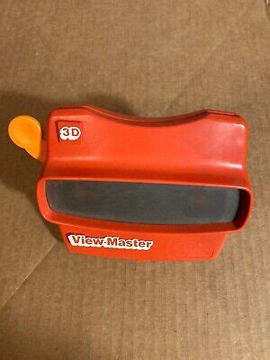 Vintage S Red Viewmaster D View Master Viewer Orange Lever Ebay