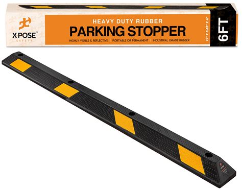 Buy Xpose Safety Parking Block Curb Stop Heavy Duty Parking Stop