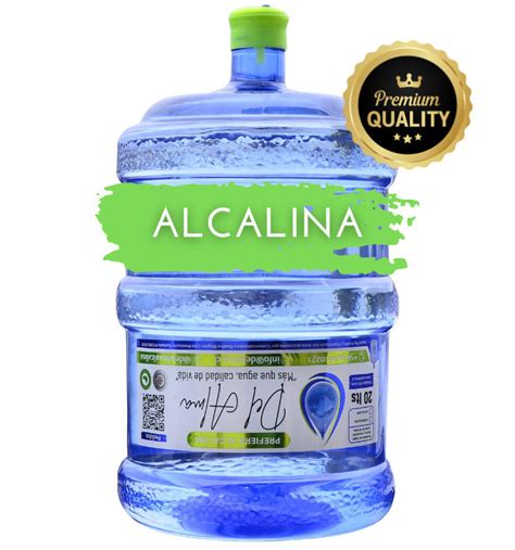 Recarga De 20 Litros Alcalina Envase Agua Alcalina Del Alma