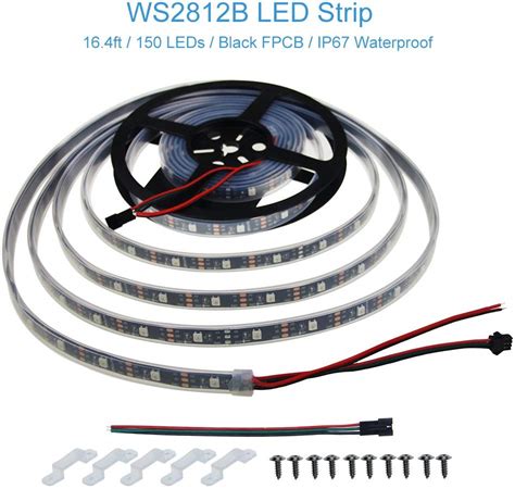 Ws B Individually Addressable Rgb Led Strip Light Smd