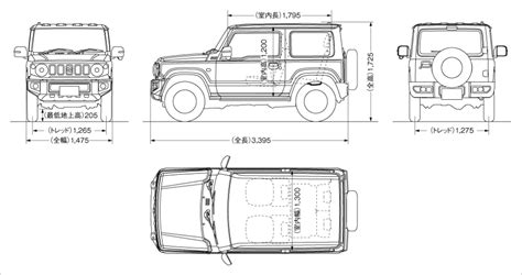 Jimny Dimensions