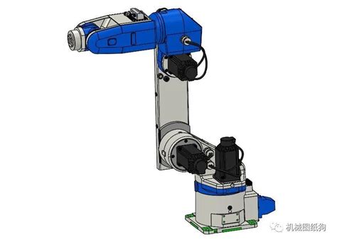 【机器人】芝浦机械tvm900 5kg机械臂3d数模图纸 Step格式机器人 仿真秀干货文章