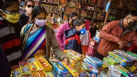 Delhi Pollution Body Bans Sale Use Storage Of Firecrackers Till