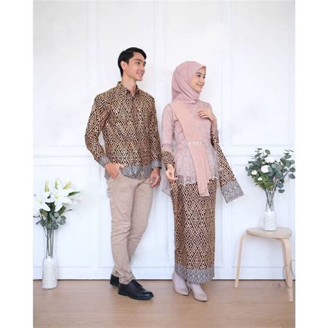 Jual Kebaya Couple Semi Prancis Katun Bahan Kebaya Semi France Corneli