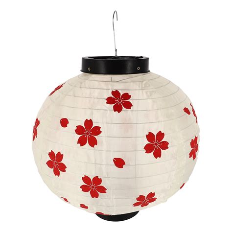 Nuolux Pc Japanese Style Lantern Cherry Blossom Lantern Chic Round