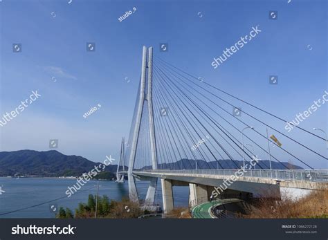 Tatara Ohashi Bridge Under Sky Japan Stock Photo 1066272128 Shutterstock