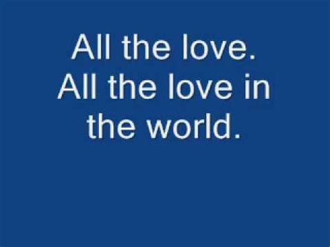 All the love in the world, J. Spinks, Outfield with lyrics Chords - Chordify