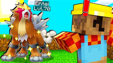 HO CATTURATO ENTEI LEGGENDARIO NELLA PIXELMON SU MINECRAFT ITA YouTube