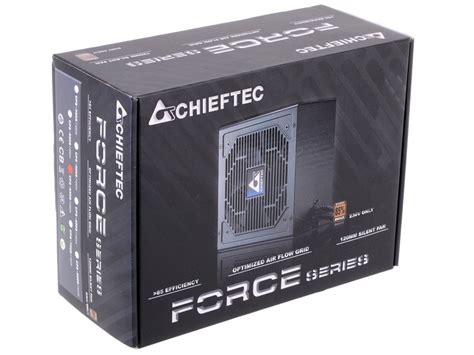≡ Блок живлення для ПК CHIEFTEC Force 650W (CPS-650S) RETAIL – купити в ...