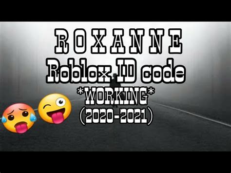 Roxanne Roblox Code