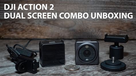 Dji Action Dual Screen Combo Unboxing Youtube