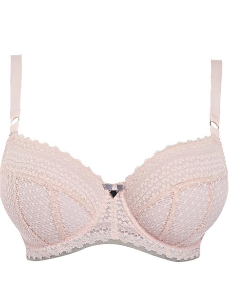 Freya Daisy Lace Padded Half Cup Aa5133 Blush Uplifted Lingerie