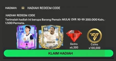 10 Kode Redeem FC Mobile Yang Masih Aktif Bulan Desember 2024 Ada