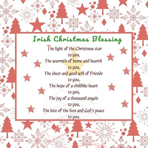 Irish Christmas Blessings | Irish American Mom