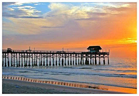 Cocoa Beach Pier The Cocoa Beach Pier At Sunrise Garth Beatty Flickr