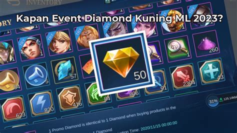 Kapan Event Diamond Kuning ML 2023 Dafunda