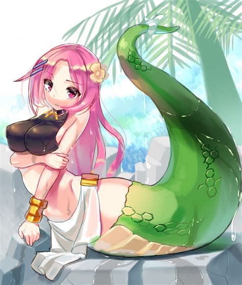 Pink Haired Lamia Lamia Naga Know Your Meme