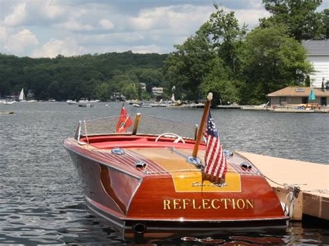 1949 20 Chris Craft Classic Runabout Chris Craft Wooden Boats