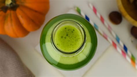 Receta Jugo Verde Para La Longevidad