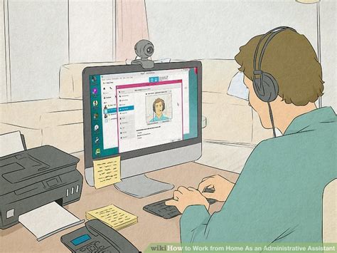 7 Ways To Work From Home As An Administrative Assistant Wikihow