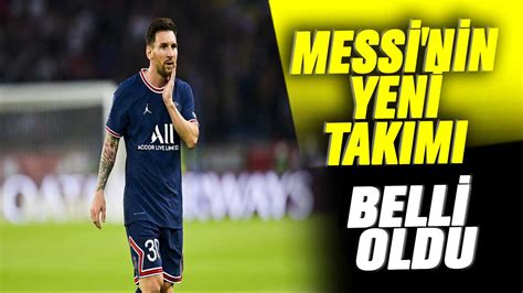 Messi Nin Yeni Tak M Belli Oldu