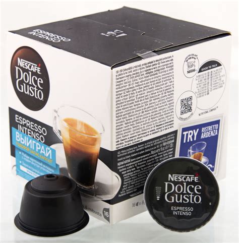 Кофе капсулы Nescafe Dolce Gusto Espresso Intenso — купить в Москве в ...