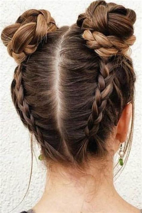 Trenzas Faciles Y Bonitas Trenza para niña Coletas fáciles y