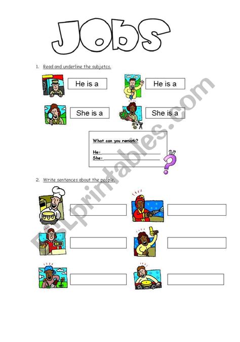 Personal Pronoun Worksheets For Kindergarten