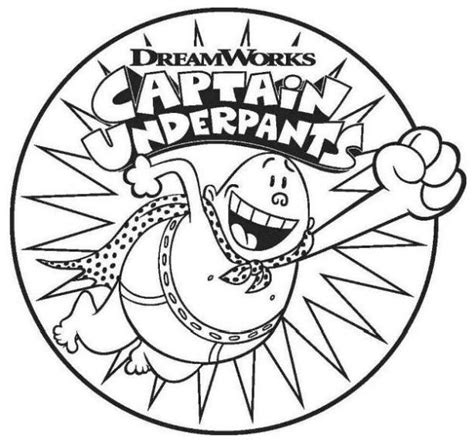 20+ Free Printable Captain Underpants Coloring Pages - EverFreeColoring.com