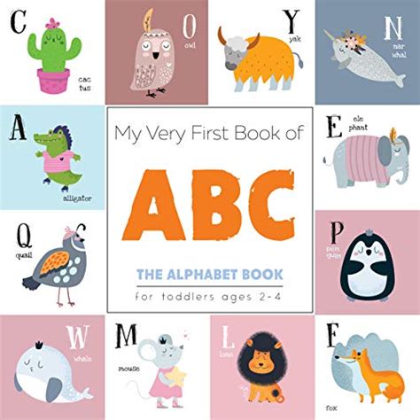 My Very First Book Of Abc Alphabet Book For Toddlers Ages 2 4