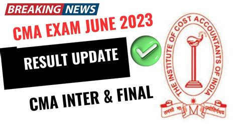 Breaking News Icmai Important Announcements Cma Intermediate Final