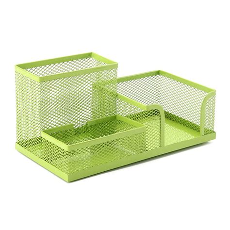 Metalen Mesh Bureau Organisator Pen Potlood Opslag Grandado