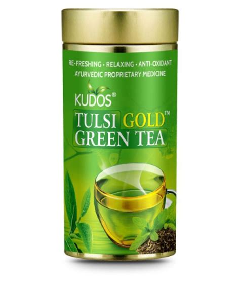 Kudos Ayurveda TULSI GOLD GREEN TEA 100 Powder 1 Gm Buy Kudos Ayurveda