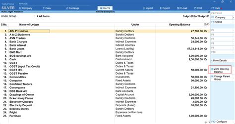 How To Set Opening Balance In Tally Prime Ledger Opening Balance In