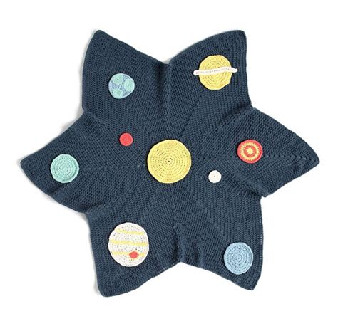 Ravelry Solar System Baby Blanket Pattern By Yarnspirations Design Studio