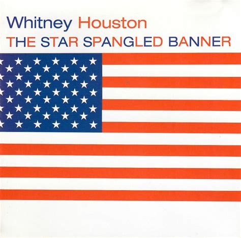 Whitney Houston – The Star Spangled Banner (2001, CD) - Discogs