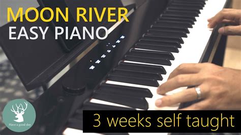 Moon River Easy Piano Youtube