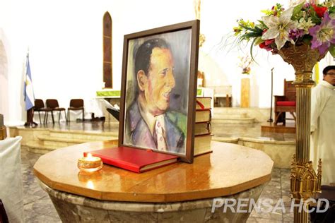 Homenaje y misa a Juan Domingo Perón electo tres veces Presidente de