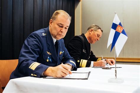 USSPACECOM, Finnish Air Force sign Memorandum of Understanding between ...