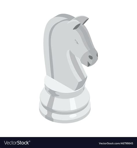 Chess knight icon Royalty Free Vector Image - VectorStock