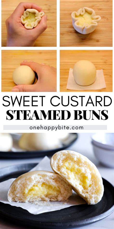 Dim sum custard steamed buns – Artofit