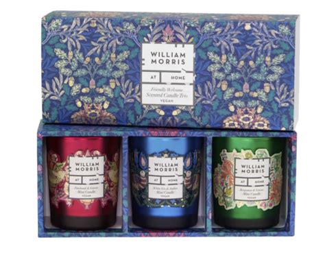 Morris At Home Scented Candle Trio T Boxed Christmas Candle