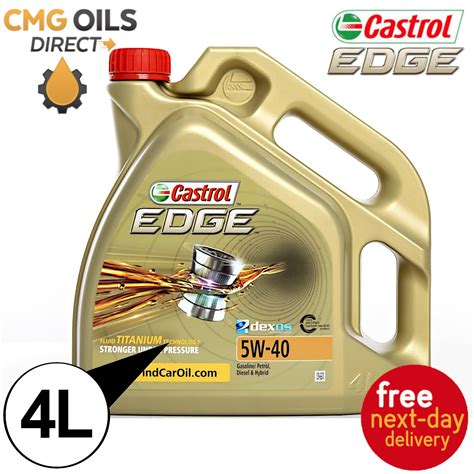 CASTROL EDGE 5W 40 1535F3 C3 TITANIUM FST 4L FULLY SYNTHETIC