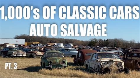 CLASSIC AND ANTIQUE CARS BROWNE AUTO SALVAGE PART 3 YouTube