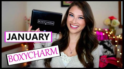 January Boxycharm Unboxing 2016 YouTube