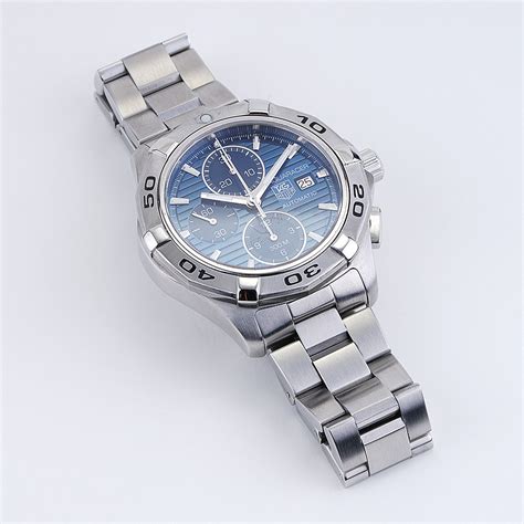 TAG Heuer Aquaracer Chronograph Blue Dial 42mm Circa 2011 | New York ...