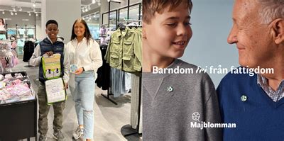 Kappahl stolt partner till Majblomman nu säljs majblommor i butik