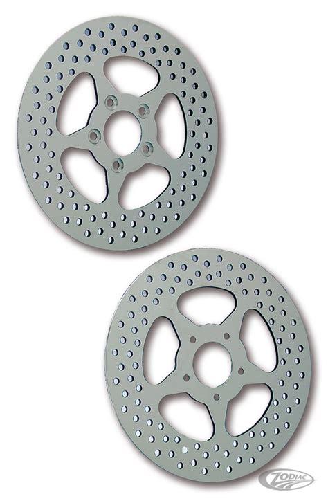 Revolution Polished 5 Point Star Disc Brake Rotors Hd Mechanic