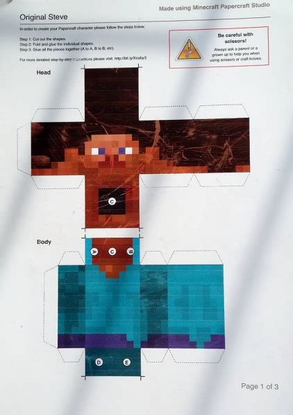 Minecraft Kreasi Steve Pola Ysalma